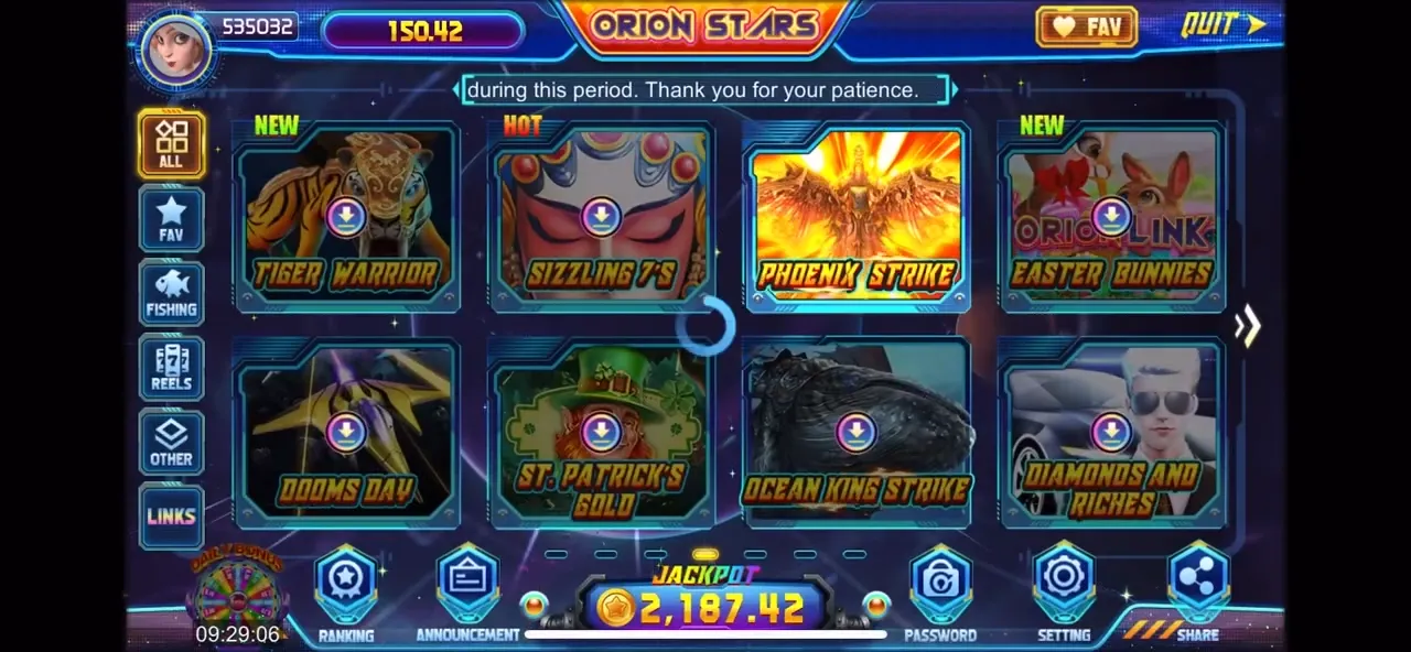 Orion Stars - Alternatives to Juwa 777